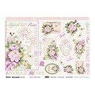 DECOUPAGE AND ACCESSOIRES Carta di riso 35 x 50 centimetri - Ibridi di Tea Rose