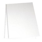 BASTELZUBEHÖR, WERKZEUG UND AUFBEWAHRUNG Cardboard cover for album, 22x30, 5 cm, 2 pcs in bag, white