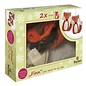 Spellbinders und Rayher Complete kit: 2 cute foxes made of felt