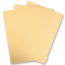 Karten und Scrapbooking Papier, Papier blöcke 5 fogli di cartone metallizzato, classe in più, in brillante color oro! Ideale per stampaggio e punzonatura!