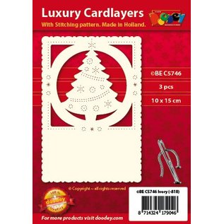 KARTEN und Zubehör / Cards Luxury card layer 1Set with 3 cards, 10 x 15 cm