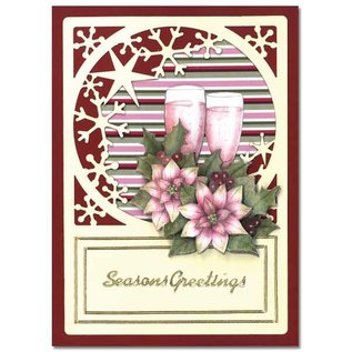 KARTEN und Zubehör / Cards Luxury Cards Pad 1Set with 3 cards, 10 x 15 cm