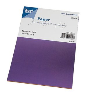 Karten und Scrapbooking Papier, Papier blöcke Caja de espejo, 10 hojas