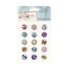 Embellishments / Verzierungen Bestickte Brads