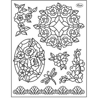 VIVA DEKOR (MY PAPERWORLD) Clear stamps, Tiffany vindue