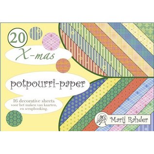 Karten und Scrapbooking Papier, Papier blöcke bloc de designer, A5-pot-pourri-papier