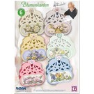 BASTELSETS / CRAFT KITS Bastel Kartenpackung für 6 Blumenkarten  von Staf Wesenbeek