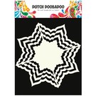 Dutch DooBaDoo Art Template, 16 x16 cm