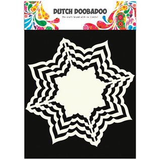 Dutch DooBaDoo Art Mal, 16 x16 cm