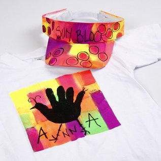 BASTELZUBEHÖR, WERKZEUG UND AUFBEWAHRUNG Une tenue d'été néon de couleur: haute qualité couleur de textile, à base d'eau, productive