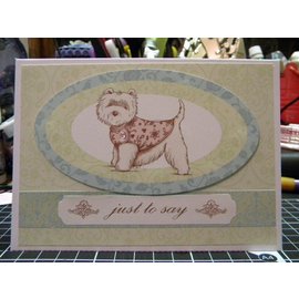 Karten und Scrapbooking Papier, Papier blöcke Paper block "Pampered Pets"