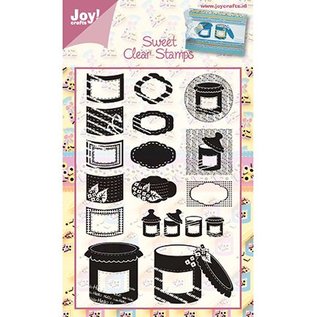 Joy!Crafts / Jeanine´s Art, Hobby Solutions Dies /  Sellos transparentes "dulces" candy