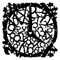 Dutch DooBaDoo Masque Stencil Horloge, dessins, 300 x 300 mm