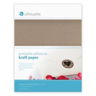 Silhouette NEU hier im SHOP: Bedruckbares Kraft Papier für Silhouette Cameo