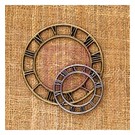 Embellishments / Verzierungen Vintage Uhr