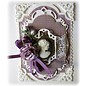 Spellbinders und Rayher Stanz - und Prägeschablone, Nestabilities Decorative Labels Twenty-Eight