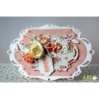 Spellbinders und Rayher Stanz - und Prägeschablone, Nestabilities Decorative Labels Twenty-Eight