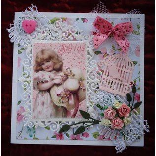 Joy!Crafts / Jeanine´s Art, Hobby Solutions Dies /  Bastel TIP: ponsen - en embossing stencil, bovenframe en 3 hoekpunten