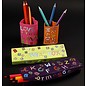 Objekten zum Dekorieren / objects for decorating Pencil case, size 21x6x2, 5 cm