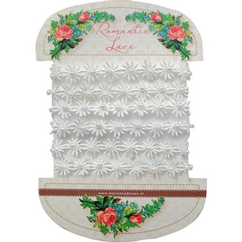 DEKOBAND / RIBBONS / RUBANS ... sehr hübsche Romantik Spitze - Romantik Spitze Blumen DEKOBAND / RIBBONS / RUBANS ... sehr hübsche Romantik Spitze - Romantik Spitze Blumen