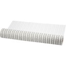 FILZ / FELT / FEUTRE Conception sentait, W: 45 cm, blanc et gris, 1 m