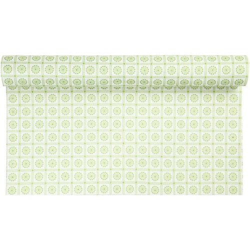 FILZ / FELT / FEUTRE Design felt, W: 45 cm, green with motif, 1 m FILZ / FELT / FEUTRE Design felt, W: 45 cm, green with motif, 1 m