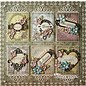 Spellbinders und Rayher Metallschablone Shapeabilities, Fancy framed Tags 3, 4 x 1 - 10,9 x 3,1 cm, 6 Stück