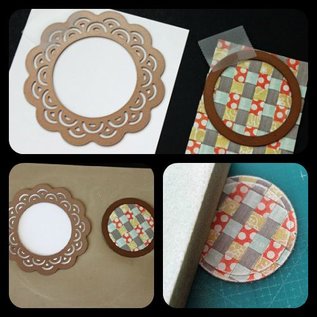 Spellbinders und Rayher Shapeabilities modello di metallo, asiatici Accenti, ~ 2,8 x 2,7-22 x 2.5 cm. Un set di 6 Template!