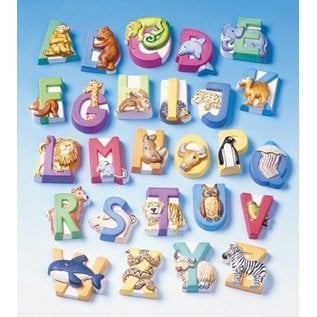 Modellieren Animal ABC 26-piece, 3.4 cm, material consumption 360 g