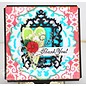 Spellbinders und Rayher Metal template Samantha Walker, Antique Frame and Accents