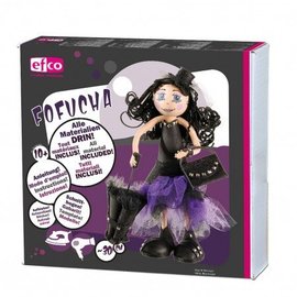 FOFUCHA Fofucha Gothic Girl, Bastelset, 30 cm, 49 Teile - LETZTE VORRÄTIG!