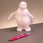 Objekten zum Dekorieren / objects for decorating 1 styrofoam form, Penguin standing, 180 mm