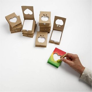 Objekten zum Dekorieren / objects for decorating Sticky note holder, size 10x7x2.5 cm