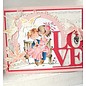 Marianne Design Taglio e goffratura stencil, amore