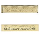 Stempel / Stamp: Holz / Wood Anita`s - Holze Text Stempel