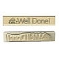 Stempel / Stamp: Holz / Wood "Godt gjort!"