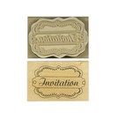 Stempel / Stamp: Holz / Wood Anita `s - legno inglese timbro testo