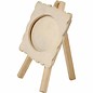 Objekten zum Dekorieren / objects for decorating Frame on an easel, size 13,2 x11, 5 cm. wooden