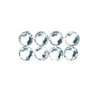 Swarovski crystal beads to iron on, 3 mm, tab-blister 20 pc, crystal