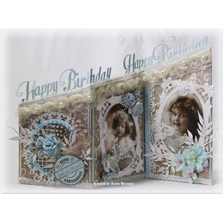 Joy!Crafts / Jeanine´s Art, Hobby Solutions Dies /  Oval Bourbon liljer