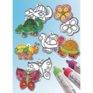 Kinder Bastelsets / Kids Craft Kits Acrylanhänger, verschiedene Motive