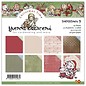 Karten und Scrapbooking Papier, Papier blöcke Grazioso blocco di design, 24 fogli, 15 x 15 cm, Natale