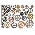 Sizzix Stamping and embossing stencil Sizzix Thinlits, gears and edges