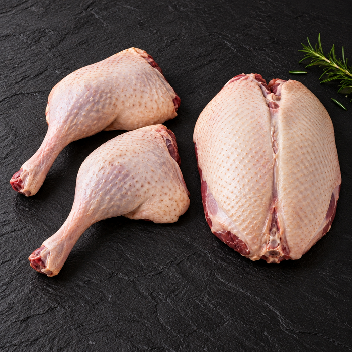 Gänse-Set – 2 Keulen und 1 Brust – mindestens 2,2 kg
