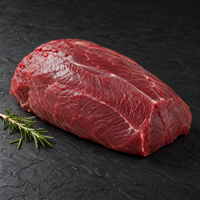 Hirschkalbsbraten aus der Keule ohne Knochen – mindestens 1 kg