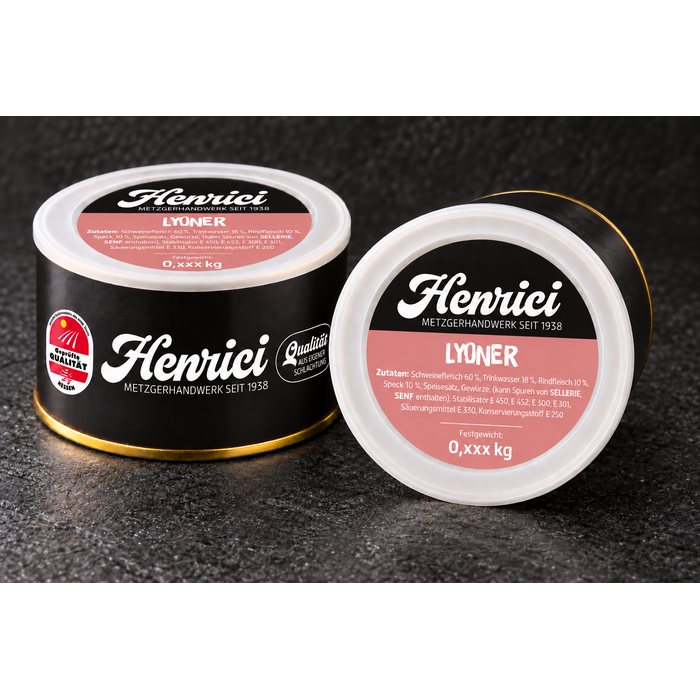 Mortadella, Lyoner Dose