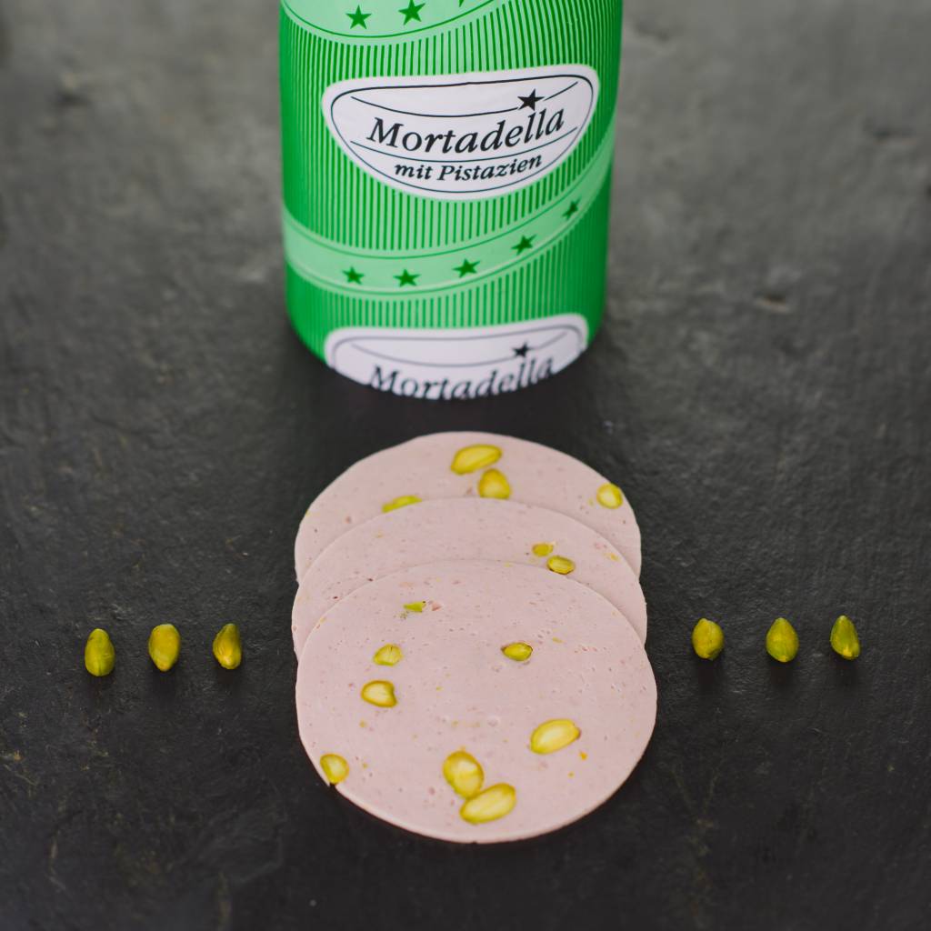 Mortadella mit Pistazien