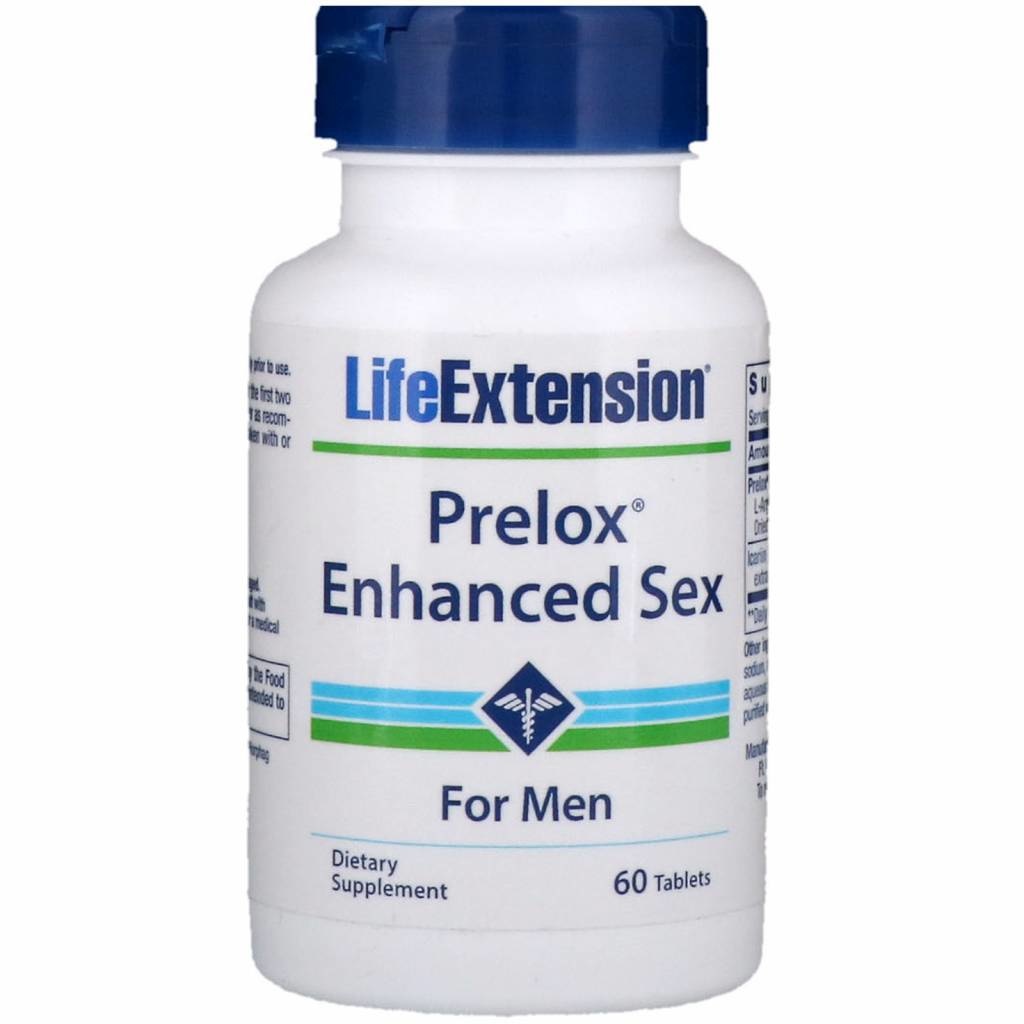 Life Extension Prelox Enhanced Sex For Men 60 Tablets Apran