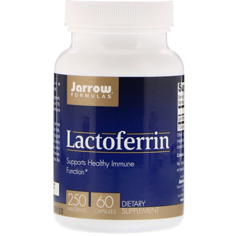 Jarrow Formulas Lactoferrin, 250 Mg, 60 Capsules
