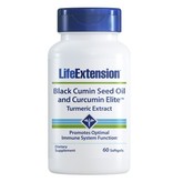 Life Extension Black Cumin Seed Oil And Curcumin Elite™ Turmeric Extract, 60 Softgels